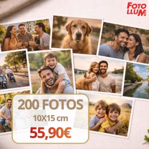 Promoció TC: Pack revelat 200 fotos