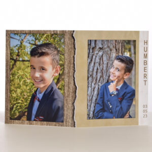 Díptico Comunión Madera